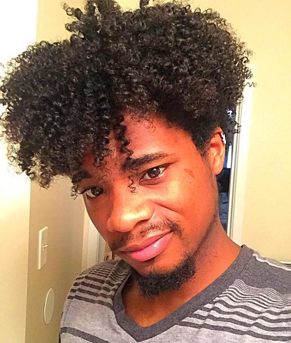 Hairstyles For Curly Hair Black Men