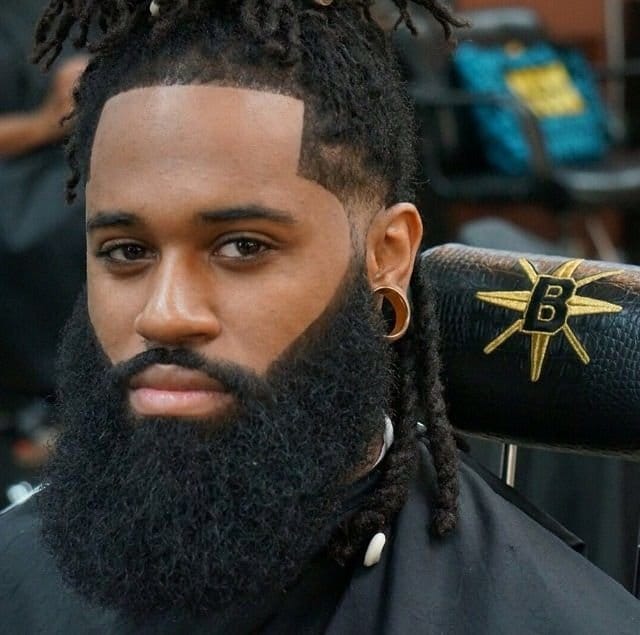 black men beard care