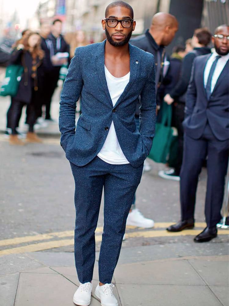 black mens dressing styles casual