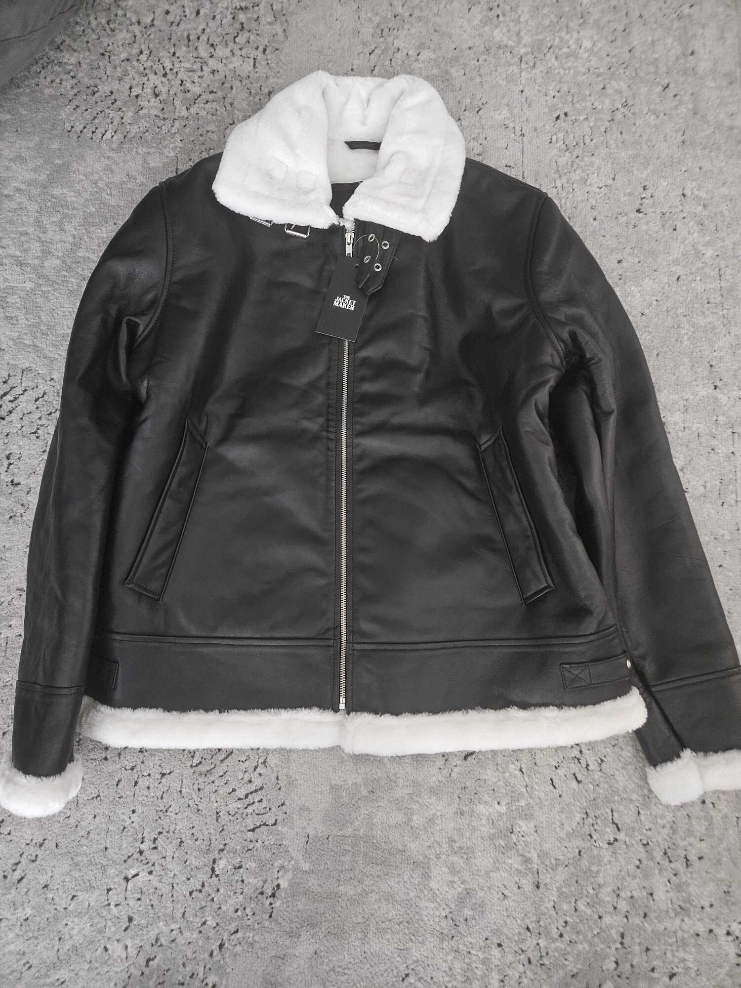 The Francis B-3 Black & White Leather Bomber Jacket Review
